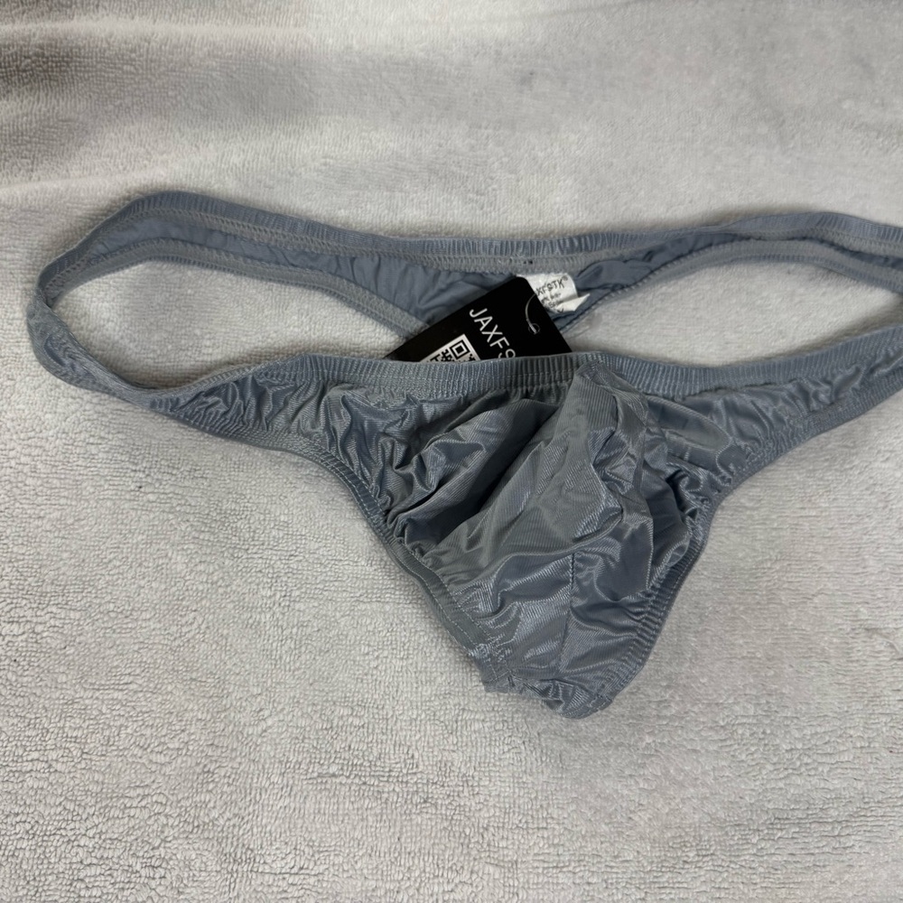 Gray JaxFitted Men's Briefs